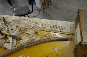 Übel & Lechleiter Klavier Restaurierung