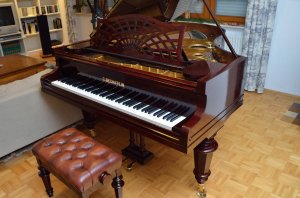 Bechstein B Flügel 203cm Riopalisander historisch authentische R