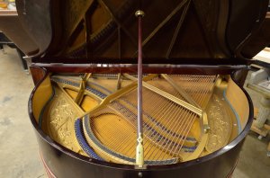 Carl Mand Glockenflügel 148cm Jugendstil