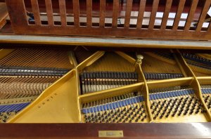 Carl Mand Glockenflügel 148cm Jugendstil
