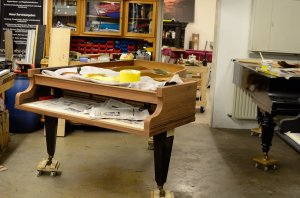 Bechstein B Flügel 203cm Riopalisander historisch authentische R