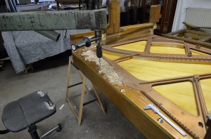 Übel & Lechleiter Klavier Restaurierung